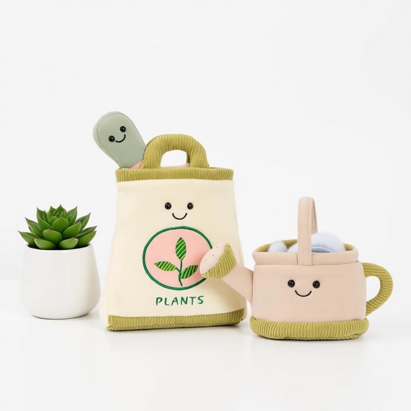 Parent Of Plant - Boneka Plush Taman Berbentuk Tanaman, Termasuk