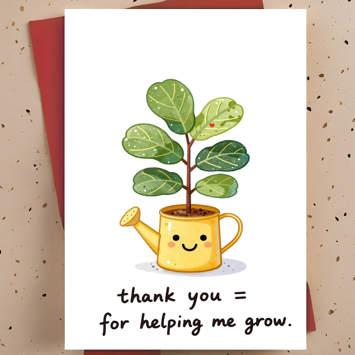 Parent Of Plant - 1 Kartu Ucapan Terima Kasih yang