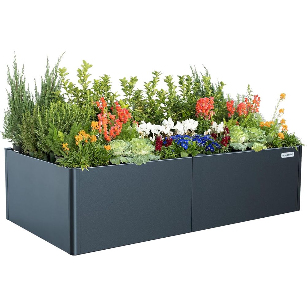 Plants X - Tempat Tanam Terangkat Tinggi 17 Inci,