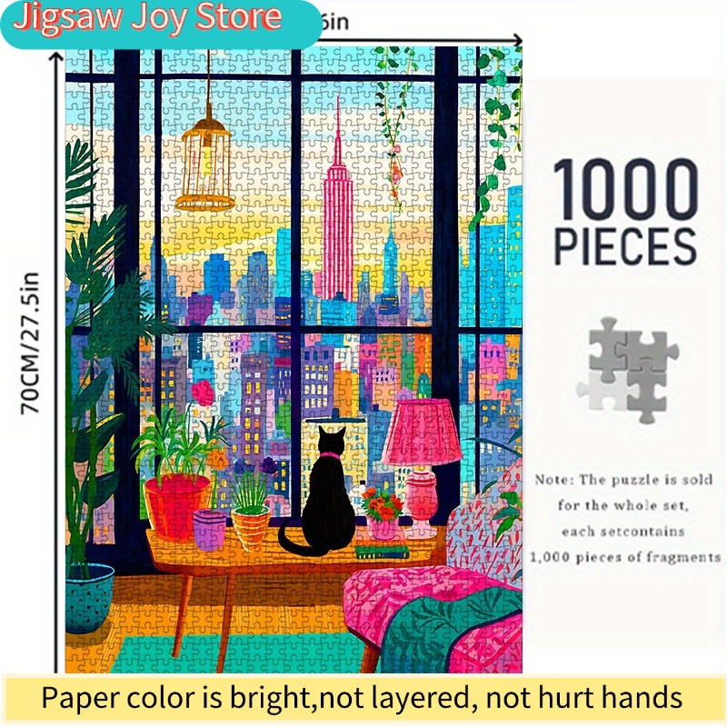 Puzzle Kertas DIY, Pemandangan - Parent Of Plant ulasan dan harga