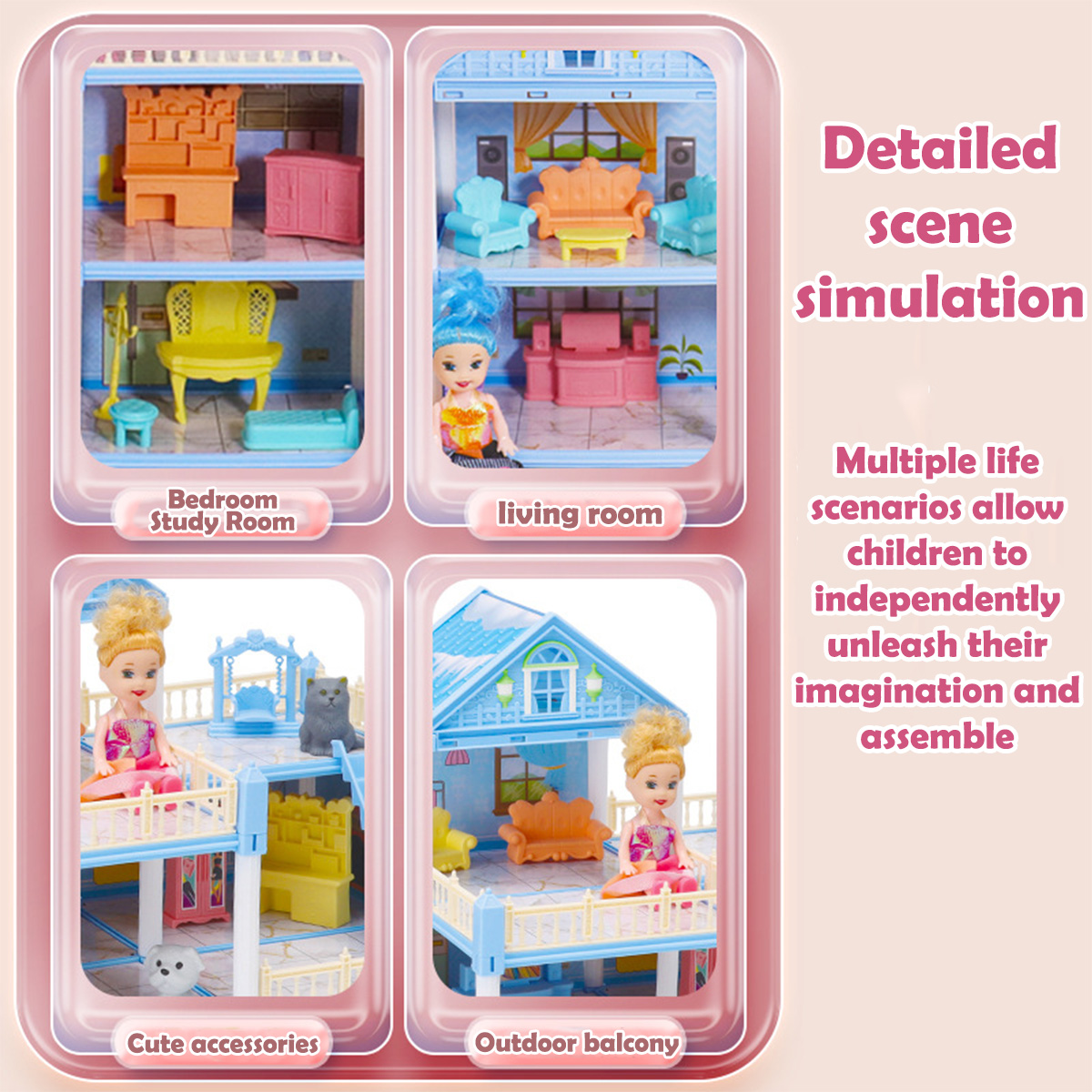 Rumah Boneka Anak Perempuan Ma - Philodendron Pink Princess ulasan dan harga