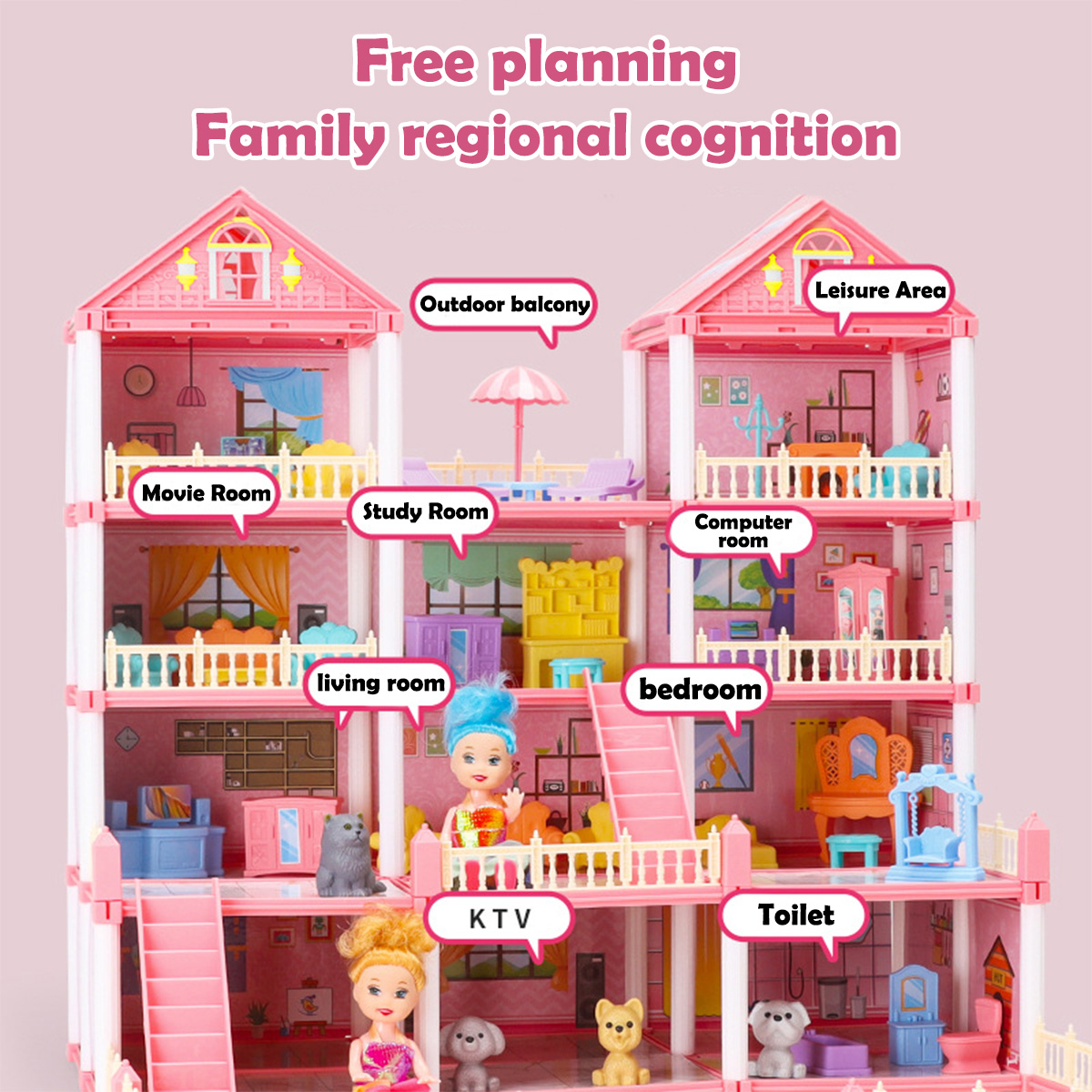 Rumah Boneka Anak Perempuan Ma - Philodendron Pink Princess ulasan dan harga