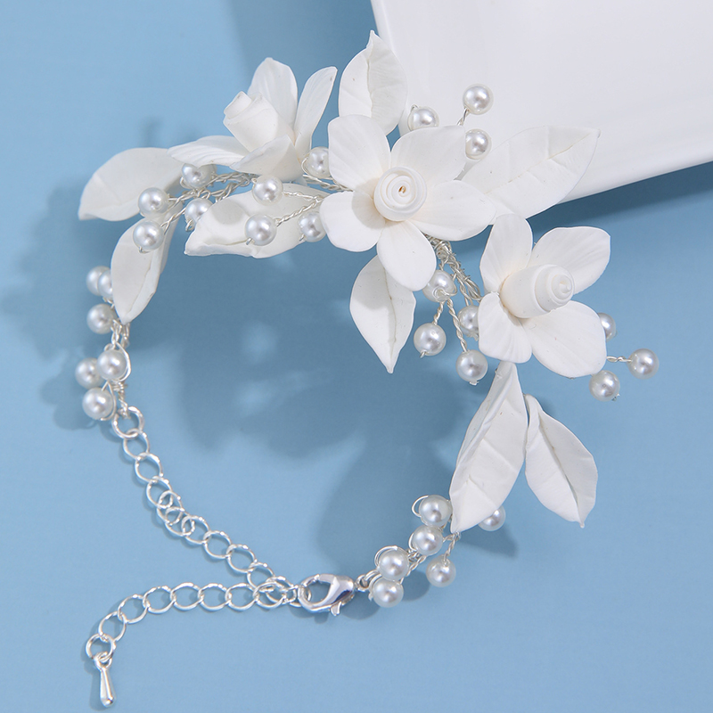 Ins Gelang Pengantin Bunga Tan - Snake Plant Ceramic ulasan dan harga
