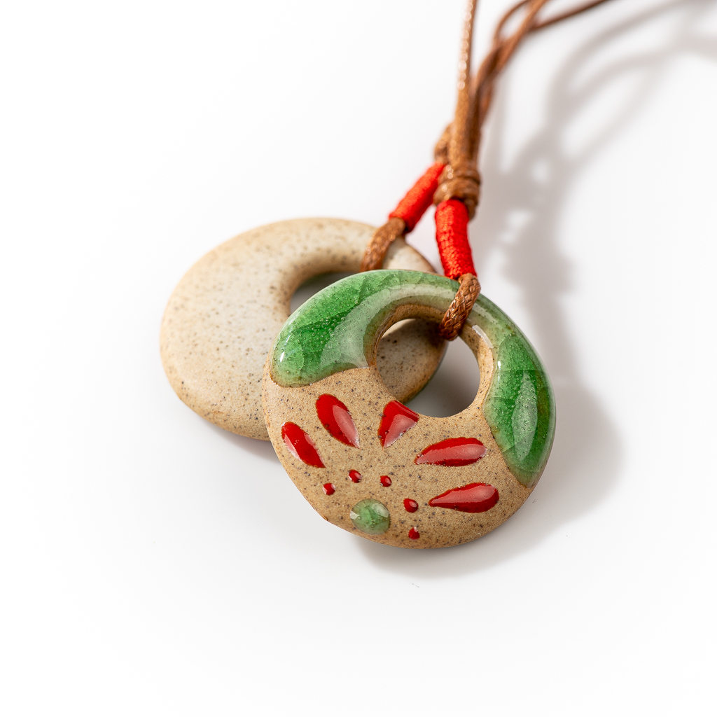 Liontin Hadiah Kalung Keramik  - Snake Plant Ceramic ulasan dan harga