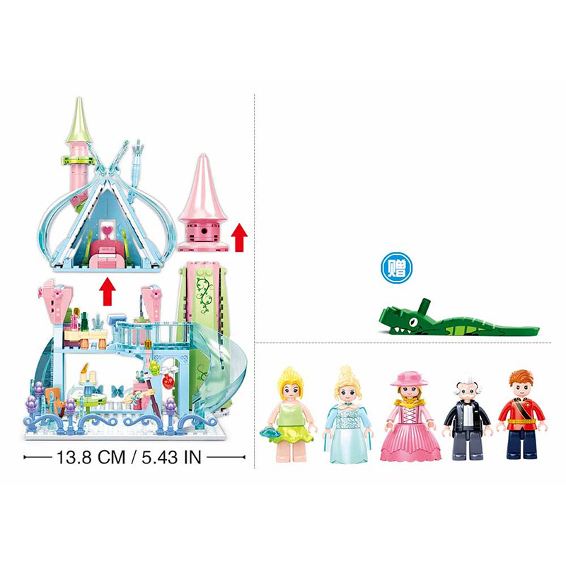 Sluban Pink Dream Friends Set  - Philodendron Pink Princess ulasan dan harga