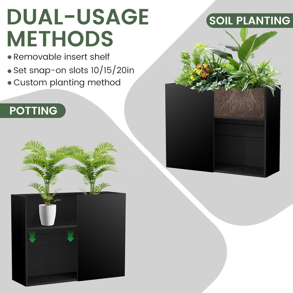Pot Tanaman Logam Luar Ruangan - Plants X ulasan dan harga