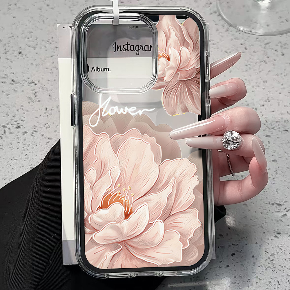 Casing HP Transparan Motif Bun - Plants X ulasan dan harga