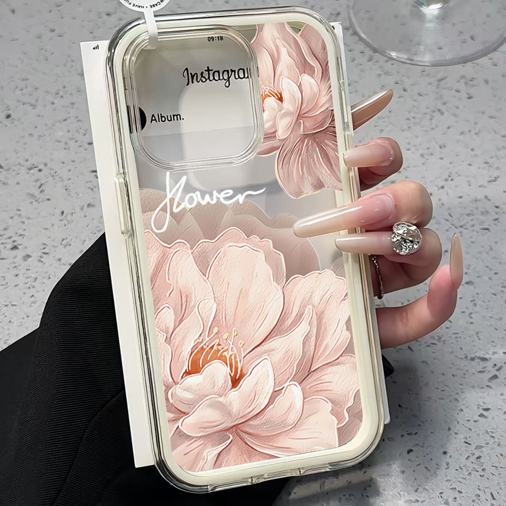 Casing HP Transparan Motif Bun - Plants X ulasan dan harga