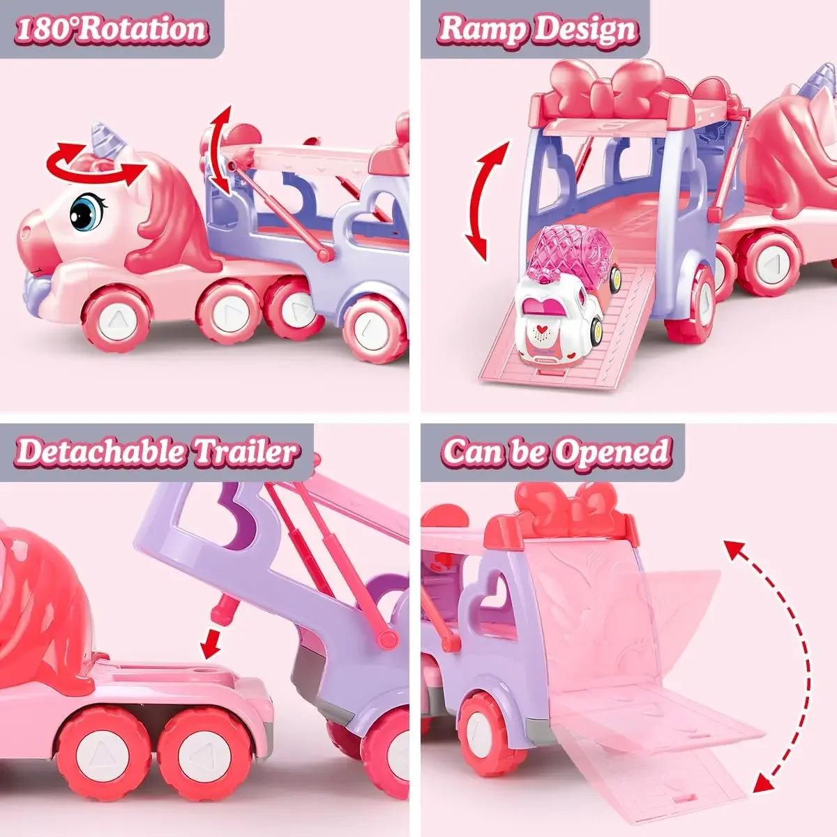 Truk Pengangkut Mainan Unicorn - Philodendron Pink Princess ulasan dan harga