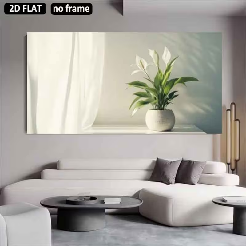 2D Flat, 2D Flat 1 Buah 31.49X - Peace Lily White ulasan dan harga